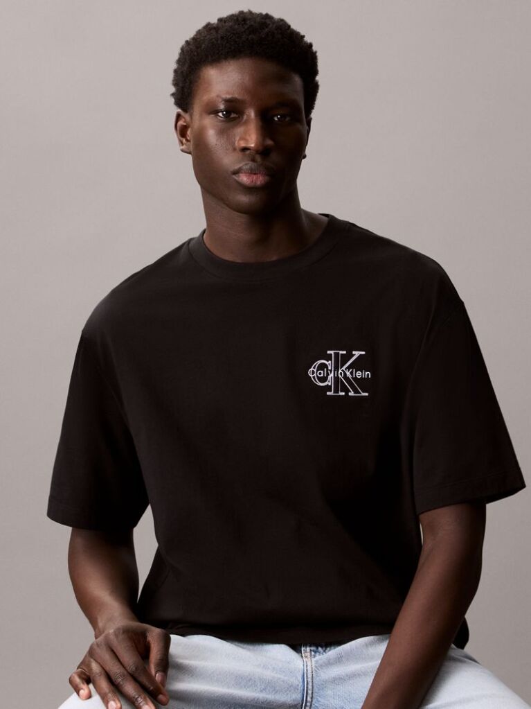 Black Short Sleeve T-Shirt  Men