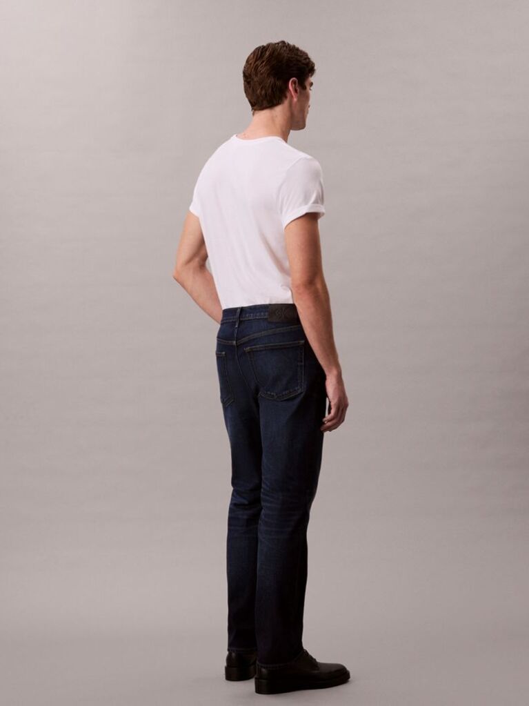 Denim Τζιν Slim Σε Ίσια Γραμμή  Άνδρας