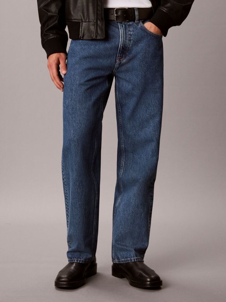 Denim Τζιν Με Ισια 90s Γραμμή  Άνδρας