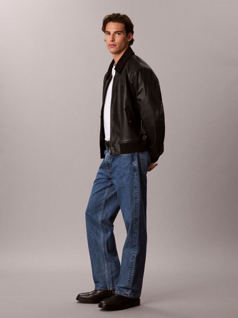 Denim Τζιν Με Ισια 90s Γραμμή  Άνδρας