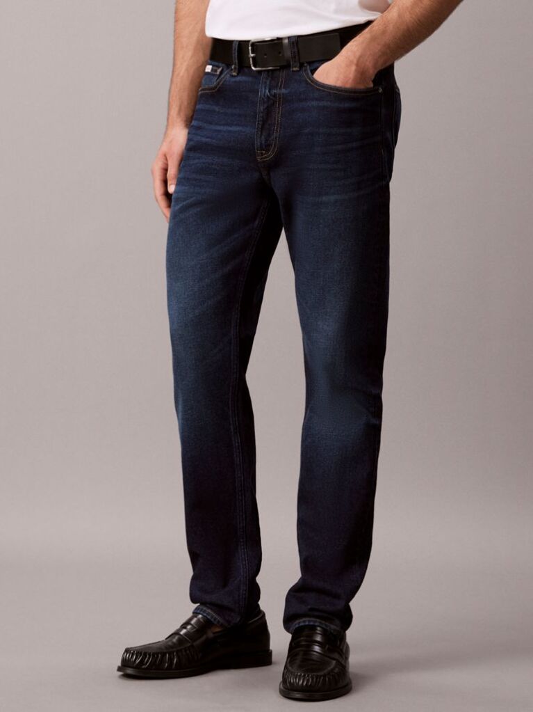 Denim Τζιν Παντελόνι Σε Γραμμή Tapered  Άνδρας