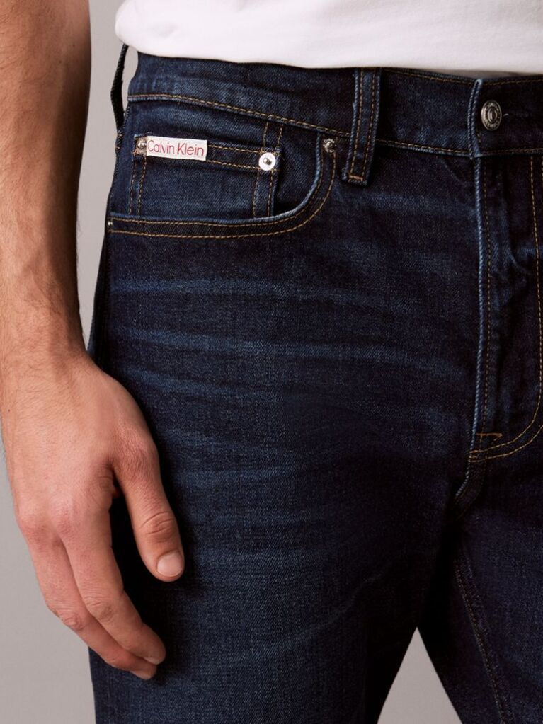 Denim Τζιν Παντελόνι Σε Γραμμή Tapered  Άνδρας