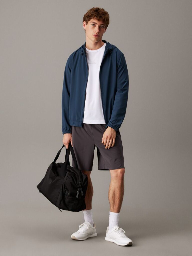 Blue Windbreaker  Men