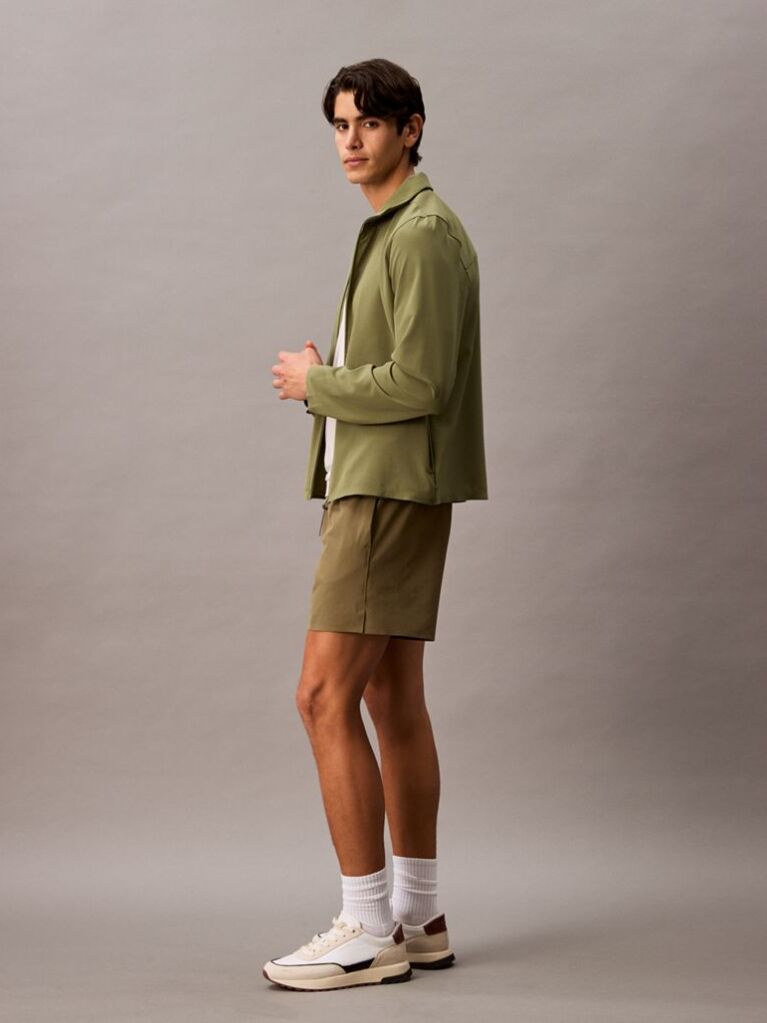 Green Travel Gym Shorts  Men