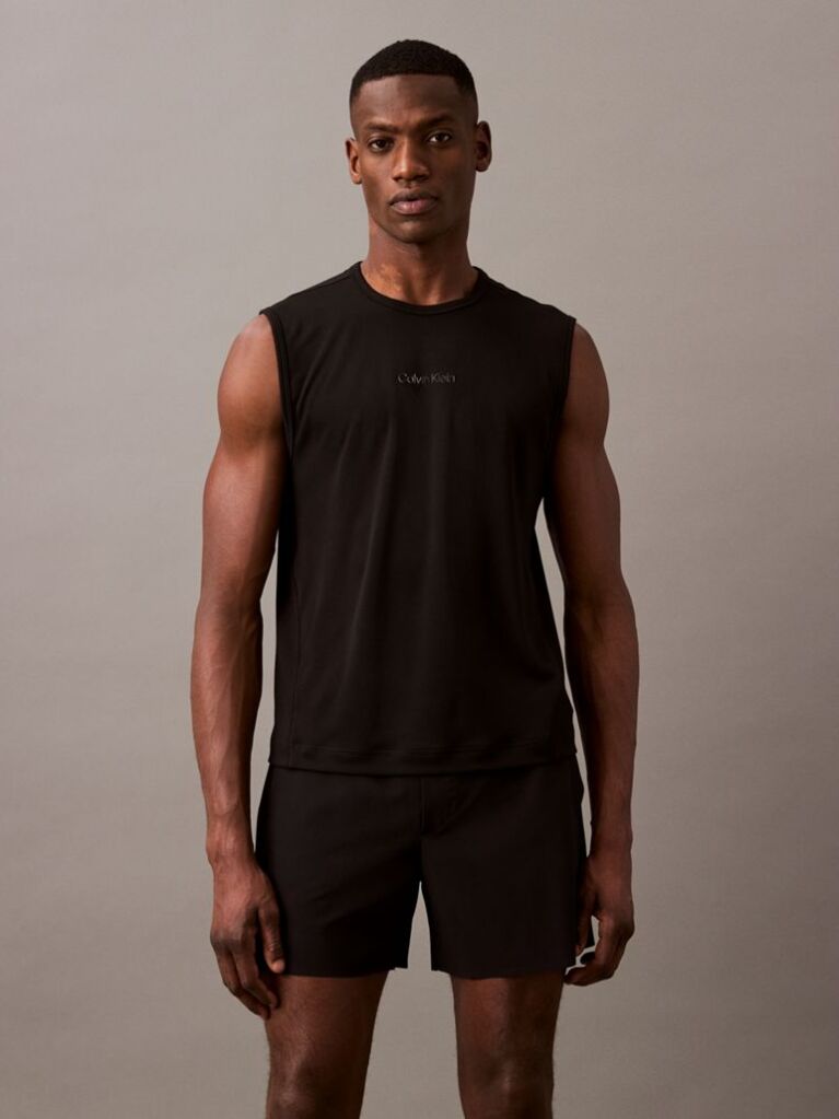 Black Travel Gym Shorts  Men