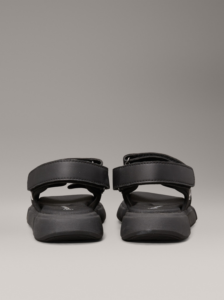 Black Velcro Sandal  Boys