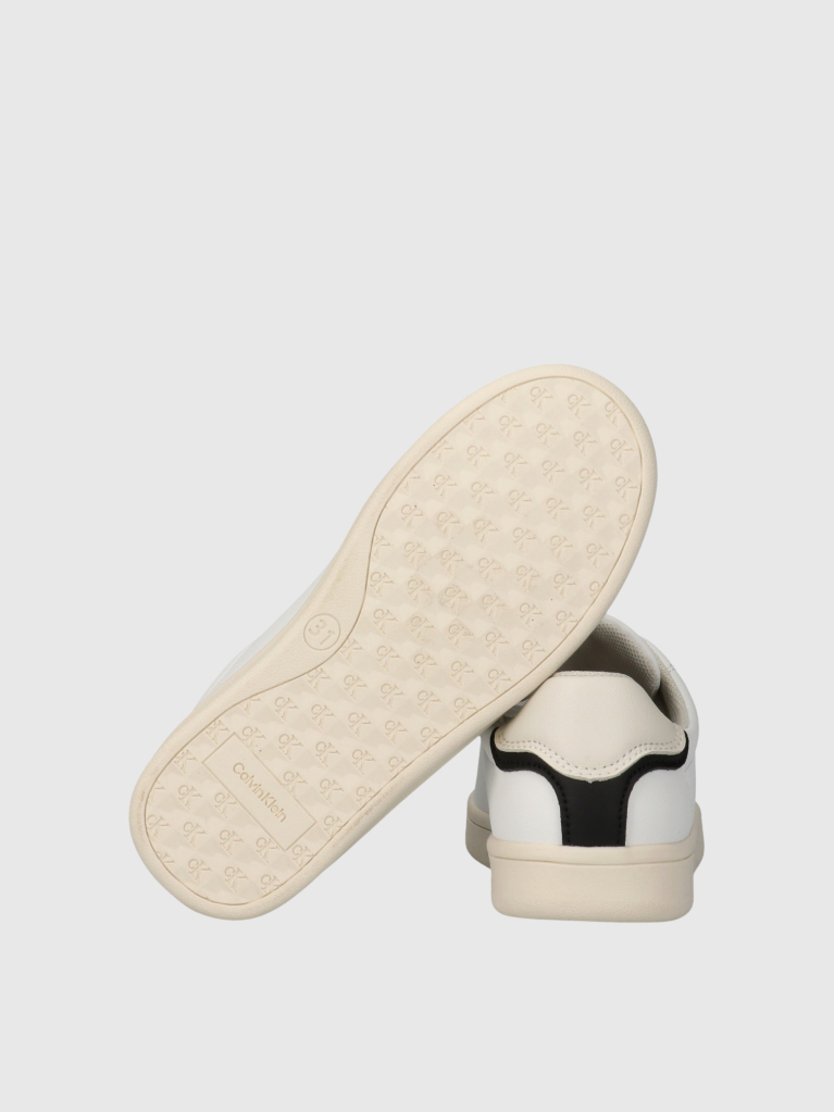 Λευκό Παιδικά Δετά Sneakers Με Χαμηλό Κόψιμο  Παιδικό Unisex