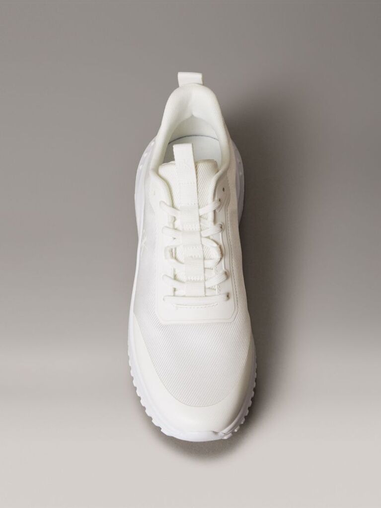 White Breathable Mesh Ultralight Trainers  Men