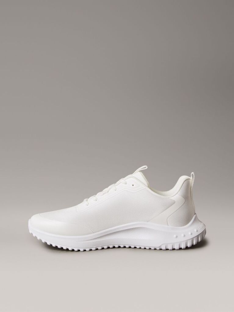 White Breathable Mesh Ultralight Trainers  Men
