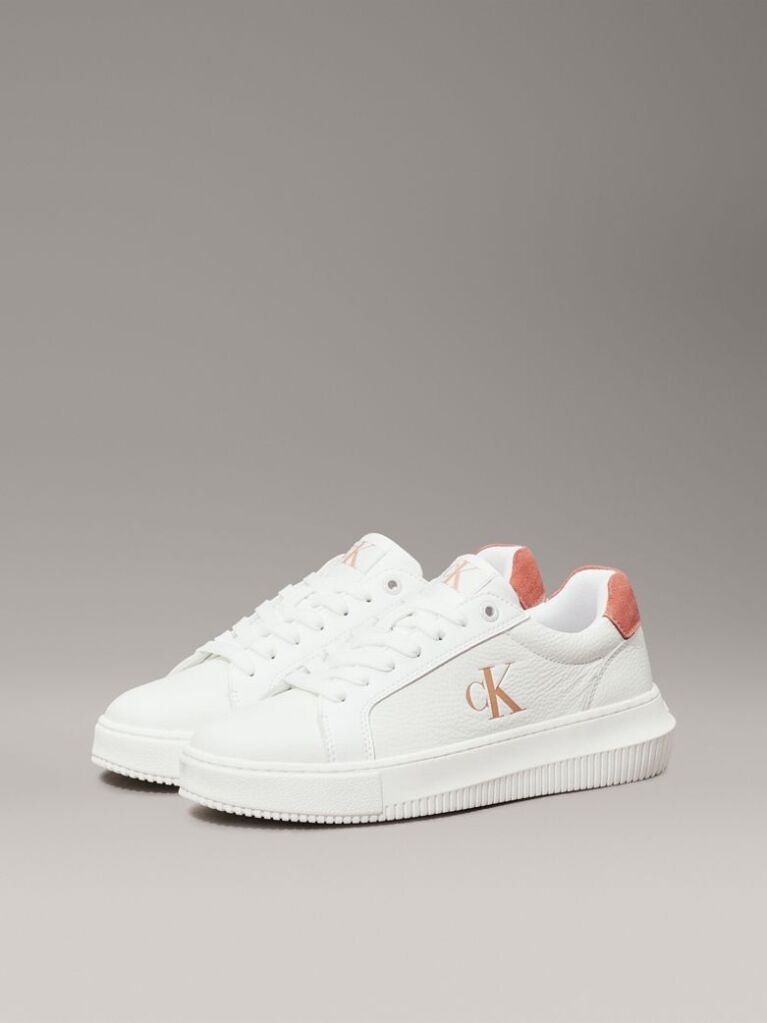 Λευκό Δερμάτινα Sneakers  Γυναίκα