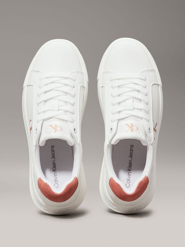 Λευκό Δερμάτινα Sneakers  Γυναίκα