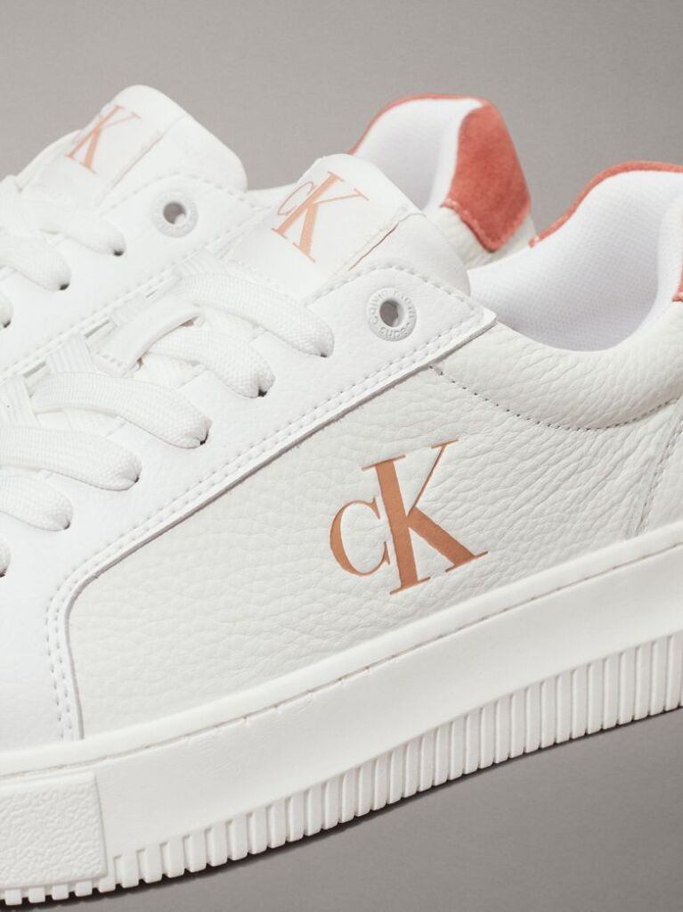 Λευκό Δερμάτινα Sneakers  Γυναίκα