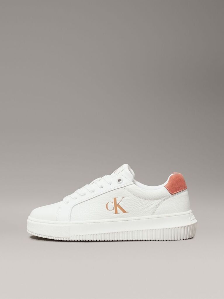 Λευκό Δερμάτινα Sneakers  Γυναίκα