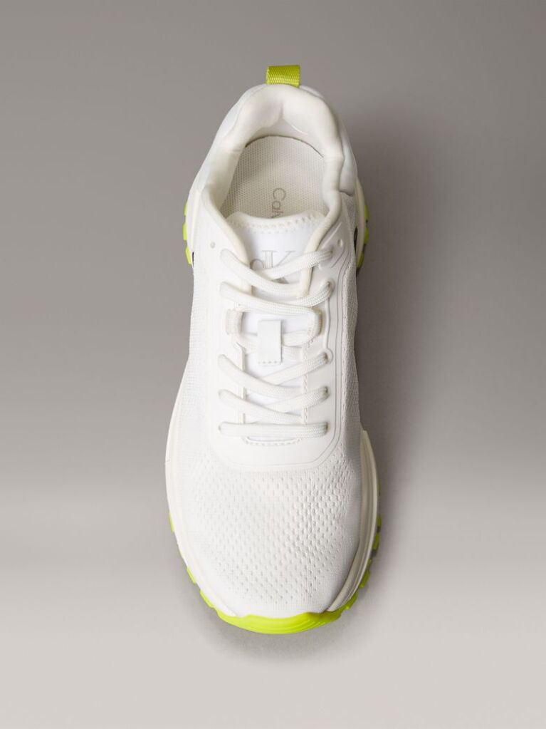 White Mesh Sneakers  Women