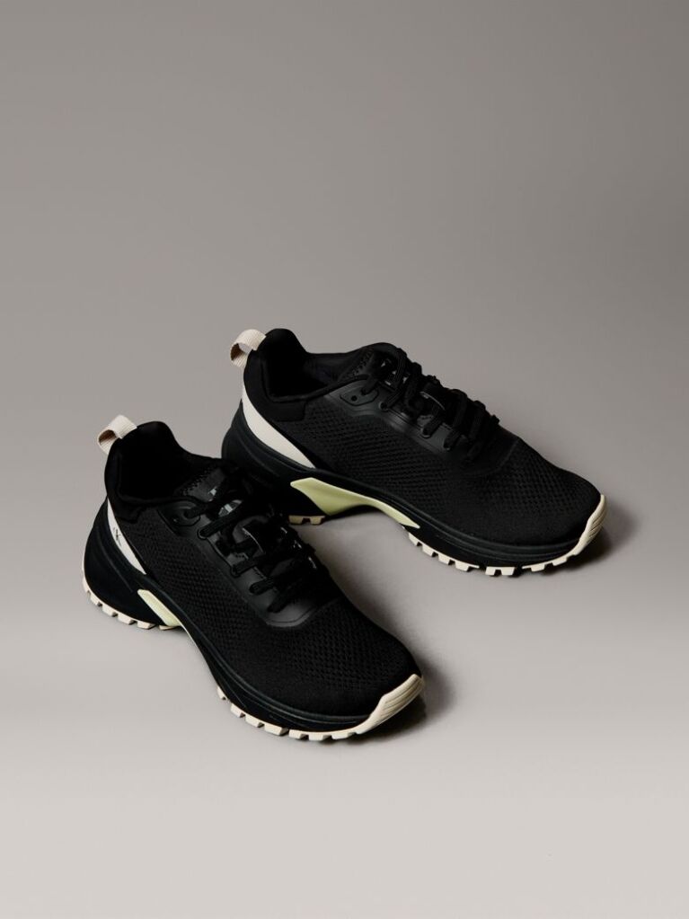 Black Mesh Sneakers  Women