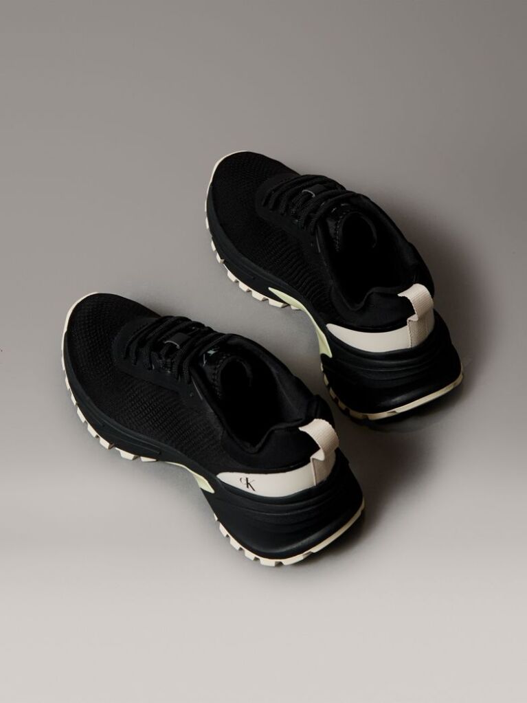 Black Mesh Sneakers  Women