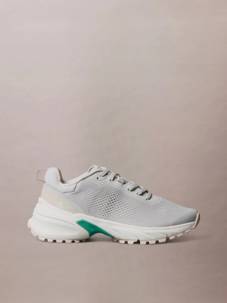 White Mesh Sneakers  Women