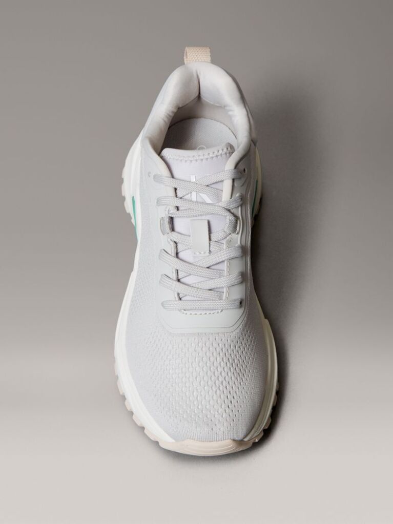 White Mesh Sneakers  Women