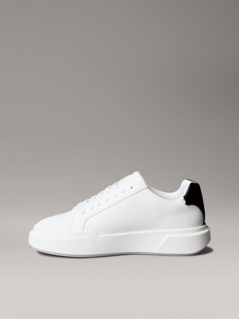 Λευκό Δερμάτινα NYC Sneakers  Γυναίκα