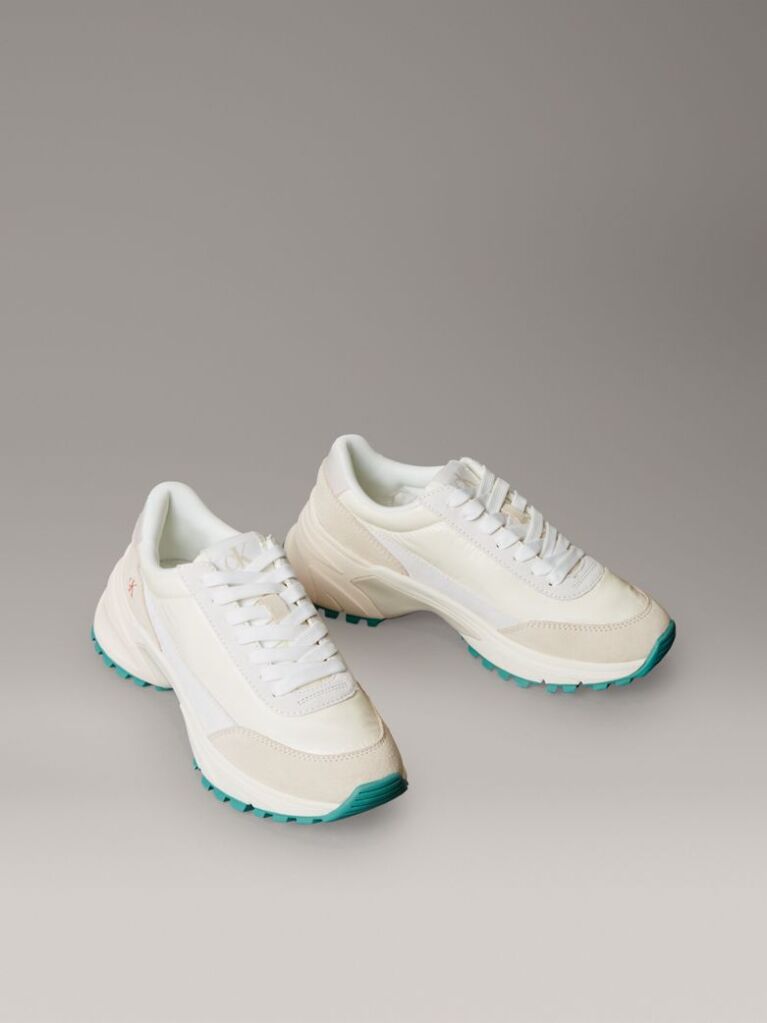Λευκό Σουέτ Sneakers  Γυναίκα