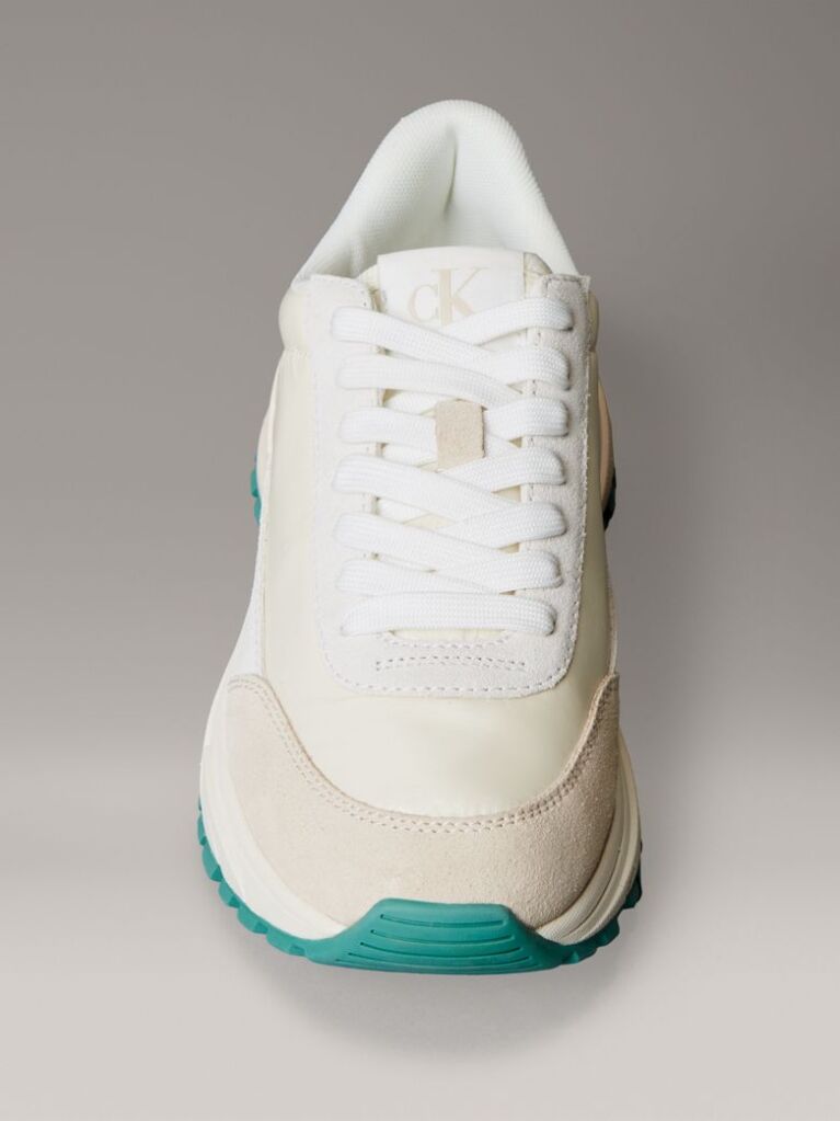 Λευκό Σουέτ Sneakers  Γυναίκα