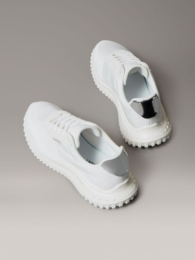 Λευκό Ultralight Sneakers Με Mirror Εφέ  Γυναίκα